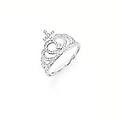 anello zirconi gioiello donna corone ac2-12