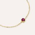 bracciale punto luce charlotte oro giallo rubino collezione charlotte oro giallo