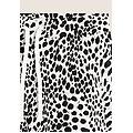 jogger regular fit in french terry animalier leopard animalier on black donna extra large