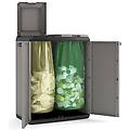 armadio per raccolta differenziata split cabinet recycling basic 68x39x85 cm