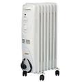 radiatore 7 elelementi ad olio gray 70500 1000w