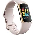 charge 5 smartband bianco/oro