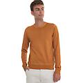 pullover girocollo ocra