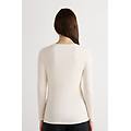 maglia manica lunga in fresh bamboo donna naturale taglia l
