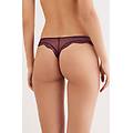 brasiliana la vie en rose donna bordeaux taglia 2