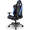 sedia da gaming dr200 nera/blu