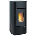 mariella nera stufa a pellet ventilata 7 kw