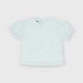 t-shirt in jersey da bambina bianco taglia 36m