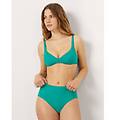 costume vita alta modellante in fish tale essentials / verde smeraldo / 5 verde smeraldo