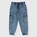 pantalone in jeans da bambino blu taglia 6