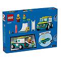 Lego Ambulanza Di Emergenza Con Snowboarder City