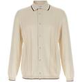 camicia geometric jacquard