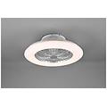 Iperbriko Trio Plafoniera Led Con Ventilatore Stralsund Rgb 50 Cm