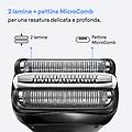 BRAUN series 3+ testina di ricambio per rasoio elettrico-nero
