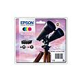 multipack 4 cartucce binocolo 502 nero giallo ciano magenta