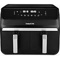 - friggitrice ad aria vortex dual black grande 8l doppia doppio cestello da 4l 8 in 1 disidratazione