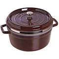 - casseruola tonda ghisa c / cestello 26cm rosso granata