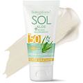 bottega verde sol aloe acido ialuronico crema solare viso super idratante con succo di aloe