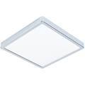 lampada da parete a led fueva 6-z cromata 29 cm