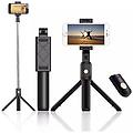selfie stick/treppiede con telecomando wireless