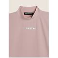 dolcevita da donna con piccolo logo centrale pale mauve donna extra small