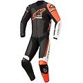 tuta moto intera gp force phantom 1pc nero bianc taglia 56