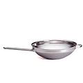 Demeyere Apollo 7 Wok Fondo Piatto 32 Cm 18 10 Acciaio Inossidabile