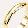 fede classica 3. 5 mm oro giallo collezione fede tradizionale 375/1000 oro giallo