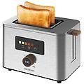 tostapane touch&toast double acciaio inox 950w doppia fessura corta touchscreen