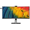 monitor curvo 40 wled ips 21 9 wuhd 4ms dp/hdmi usb-c docking webcam reg altezza multim