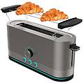 tostapane a fessura lunga 1050w anello luminoso 7 livelli acciaio inossidabile