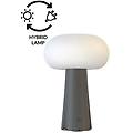lampione da giardino led con sensore di moviemtno bruna h 44. 5 cm antracite 750 lumen ip65