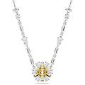 collana idyllia fiore giallo placcato rodio os