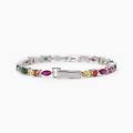 gioielli bracciale tennis multicolor luxury