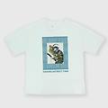 t-shirt in jersey da bambino bianco taglia 6