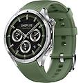 watch 3 gps nfc 46mm amoled silver verde resistenza acqua 5atm+ip68