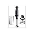 frullatore ad immersione multiwquick 3 mq. 30201m con tritatutto 700w nero