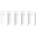 TPLINK set access point omada ax1800 dual band poe white (5pz) eap615 wall 5 pack