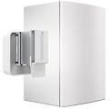 sound 3200 bianco supporto per casse acustiche max 5 kg inclinabile 30º e girevole 70º