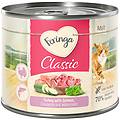 18 + 6 gratis! 6 x 200 g classic meat salmone & tacchino con zucchine e crescione