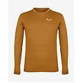 maglia puez melange dry manica lunga marrone chiaro s