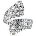 anello zirconi gioiello donna luce j6508 m16