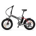 argento minimax red e-bike 20 motore bafang 250w 36v 10. 4ah aut. fino a 70km
