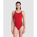 pezzo unico donna red-navy