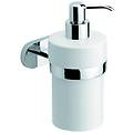 dispenser sapone per bagno louise bianco in ceramica