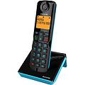 atl1425383 telefono dect nero blu s280 solo blue atl1425383