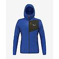 giacca con cappuccio ortles tirol wool blu nero m