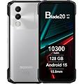 blade20 smartphone robusto batteria 10300mah android 15 128gb impermeabile ip68