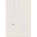 felpa donna con zip e collo alto con dettagli animalier white sand donna extra small