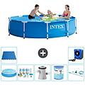 - piscina fuori terra in giro 305x76 cm blu include accessori coordinati a1540